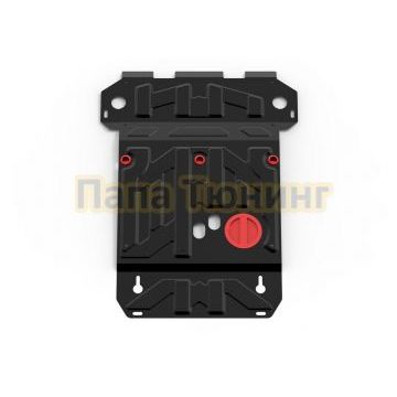 Защита картера + КПП + комплект крепежа AutoMAX Сталь для Suzuki Grand Vitara