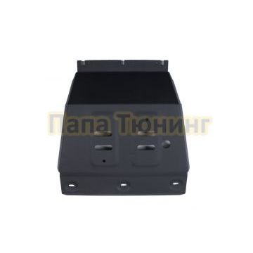 Защита картера АвтоБРОНЯ Сталь для BAIC BJ40;2023-;2 0;4WD;АКПП