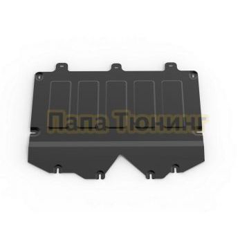 Защита картера + комплект крепежа Автоброня Сталь для Dongfeng Shine Max V-1 5 передний 2023-/ Aeolus Huge 2024-