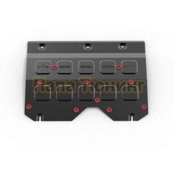 Защита картера + КПП + комплект крепежа АвтоБРОНЯ Сталь для Dongfeng Shine Max;2024-;1 5;FWD;РКПП; Dongfeng Shine GS;2024-;1 5;FWD;РКПП