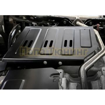 Защита топливного бака + комплект крепежа Автоброня Сталь для Geely Cityray;2024-;1.5;FWD;РКПП