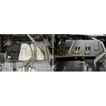 Защита топливного бака + комплект крепежа Автоброня Сталь для Geely Cityray;2024-;1.5;FWD;РКПП