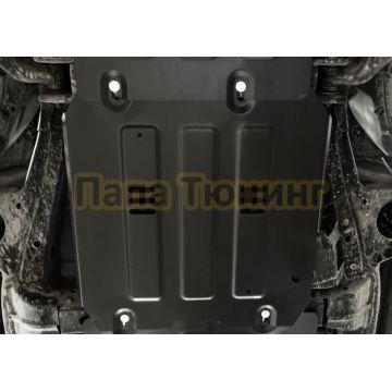 Защита КПП + комплект крепежа АвтоБРОНЯ Сталь для Great Wall King Kong Poer;2023-;2 0d;4WD;МКПП;Haval H5;2024-;2 0;4WD;АКПП