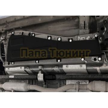 Защита тормозных трубок + комплект крепежа АвтоБРОНЯ Сталь для Haval Jolion 2021- V-1.5 Робот 2WD 4WD; HAVAL H3 1.5V Робот полный 2024-