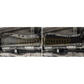 Защита тормозных трубок + комплект крепежа АвтоБРОНЯ Сталь для Haval Jolion 2021- V-1.5 Робот 2WD 4WD; HAVAL H3 1.5V Робот полный 2024-