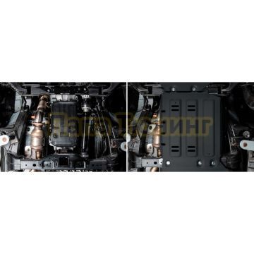 Защита КПП + комплект крепежа АвтоБРОНЯ Сталь для TANK 300;2023-;2 0;4WD;АКПП;TANK 500;2023-;3 0 (299 л.с.);4WD;АКПП;HAVAL;H9;2024-;2 0;4WD;АКПП;HAVAL;H9;2024-;2 4d;4WD;АКПП;TANK 400(Бензин);2024-;2.0i;4WD;АКПП.