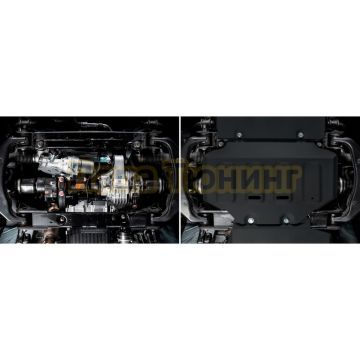 Защита картера + комплект крепежа АвтоБРОНЯ Сталь для TANK 300;2023-;2 0;4WD;АКПП;TANK 500;2023-;2 0;4WD;АКПП;TANK;500;2023-;3 0 (299 л.с.);4WD;АКПП;HAVAL;H9;2024-;2 0;4WD;АКПП;HAVAL;H9;2024-;2 4d;4WD;АКПП;TANK 400(Бензин);2024-;2.0i;4WD;АКПП.