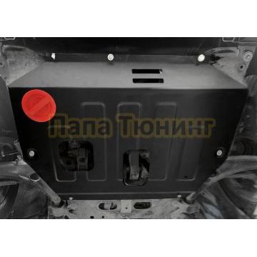 Защита картера + комплект крепежа АвтоБРОНЯ Сталь для WEY 05;2023-;2 0;4WD;РКПП; WEY 07:2024-;4WD АКПП.