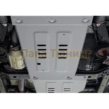 Защита КПП + комплект крепежа Rival Алюминий для BAIC BJ40;2023-;2 0;4WD;АКПП