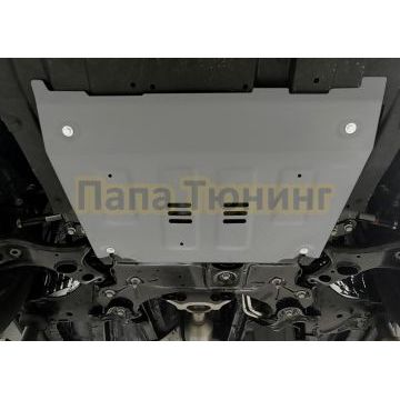 Защита картера + КПП + комплект крепежа Rival Алюминий для Changan CS75 Plus;2023-2024;1 5;FWD;АКПП