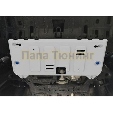 Защита картера + КПП + комплект крепежа Rival Алюминий для Changan Eado Plus 2023- 1.4 робот