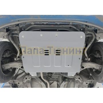 Защита картера и КПП + комплект крепежа Rival Алюминий для Daihatsu Thor;Toyota Roomy;Toyota Tank;Subaru Justy