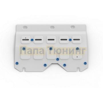 Защита картера + КПП + комплект крепежа Rival Алюминий для Dongfeng Shine Max;2024-;1 5;FWD;РКПП; Dongfeng Shine GS;2024-;1 5;FWD;РКПП