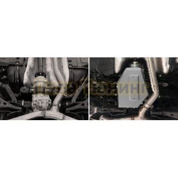 Защита редуктора + комплект крепежа Rival Алюминий для GAC GS8 V-2 0 АКПП 4WD 2023-