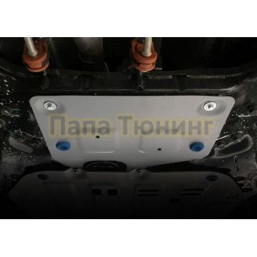 Защита рулевой рейки + комплект крепежа Rival Алюминий для GAC GS8 V - 2.0. АКПП полный 2024-. M8 V - 2.0 АКПП передний 2024-