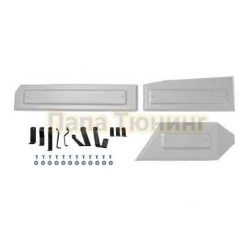 Защита топливных трубок + комплект крепежа Rival Алюминий для GAC GS8 II V - 2.0. АКПП полный 2023-