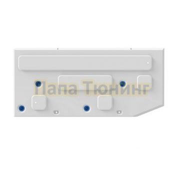 Защита топливного бака + комплект крепежа Rival Алюминий для GAC M8 V - 2.0. АКПП передний 2024-