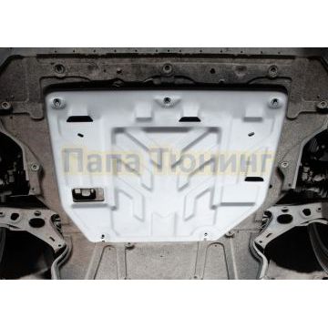 Защита картера + КПП + комплект крепежа Rival Алюминий для Geely Monjaro;2023-;2 0;4WD;АКПП