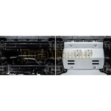 Защита радиатора + комплект крепежа Rival Алюминий для TANK 300;2023-;2 0;4WD;АКПП;TANK 500;2023-;2 0;4WD;АКПП;TANK;500;2023-;3 0 (299 л.с.);4WD;АКПП;HAVAL;H9;2024-;2 0;4WD;АКПП;HAVAL;H9;2024-;2 4d;4WD;АКПП