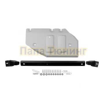 Защита РК + комплект крепежа Rival Алюминий для TANK 300;2023-;2 0;4WD;АКПП;TANK 500;2023-;3 0 (299 л.с.);4WD;АКПП;HAVAL;H9;2024-;2 0;4WD;АКПП;HAVAL;H9;2024-;2 4d;4WD;АКПП;TANK 400(Бензин);2024-;2.0i;4WD;АКПП.