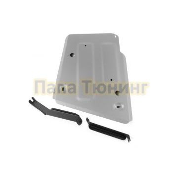 Защита топливного бака + комплект крепежа Rival Алюминий для Haval M6 V-1.5 Робот передний 2023-