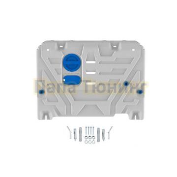 Защита картера + КПП + комплект крепежа Rival Алюминий для Haval M6;2023-;1 5;FWD;МКПП;Haval M6;2023-;1 5;FWD;РКПП