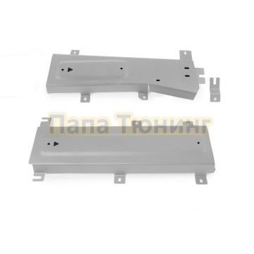 Защита магистралей + комплект крепежа Rival Алюминий для Jaecoo J8 2024- 2 0 4WD РКПП.