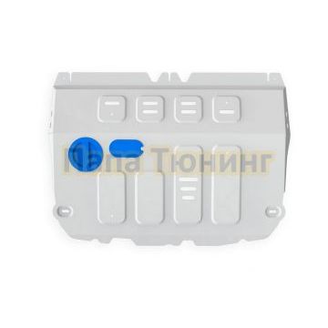 Защита картера + комплект крепежа Rival Алюминий для Jetour T2;2024;2.0;4WD;РКПП;Jetour T1;2025-;2.0;4WD;АКПП.