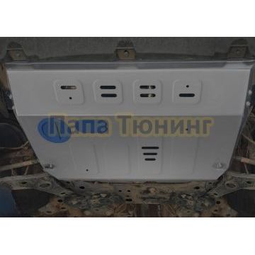 Защита картера + комплект крепежа Rival Алюминий для Jetour T2;2024;2.0;4WD;РКПП;Jetour T1;2025-;2.0;4WD;АКПП.