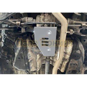 Защита редуктора + комплект крепежа Rival Алюминий для Jetour Traveller 2023- V - 2.0T Робот 4WD.