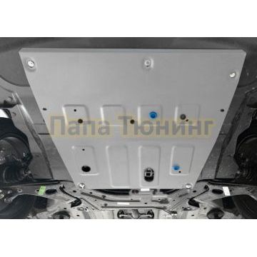 Защита картера + комплект крепежа Rival Алюминий для Jetour X50;2024-;1 5;FWD;РКПП;Jetour X50;2024-;1 5;FWD;МКПП