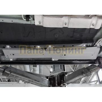 Защита трубок кондиционера + комплект крепежа Rival Алюминий для Jetour X90 Plus;2023-;1 6;FWD;РКПП; Jetour X90 Plus;2023-;2;FWD;РКПП