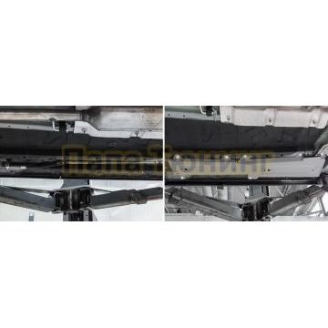 Защита трубок кондиционера + комплект крепежа Rival Алюминий для Jetour X90 Plus;2023-;1 6;FWD;РКПП; Jetour X90 Plus;2023-;2;FWD;РКПП