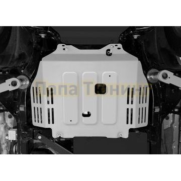 Защита КПП + комплект крепежа Rival Алюминий для Toyota Tundra;Toyota LC300;Toyota LC250;Toyota Tacoma;Lexus GX550