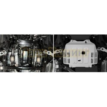 Защита КПП + комплект крепежа Rival Алюминий для Toyota Tundra;Toyota LC300;Toyota LC250;Toyota Tacoma;Lexus GX550