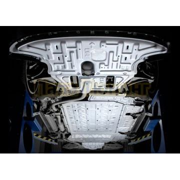 Комплект защиты днища автомобиля+ комплект крепежа Rival Алюминий для Lixiang L9; 2022-; 1.5PHEV; 4WD; АКПП