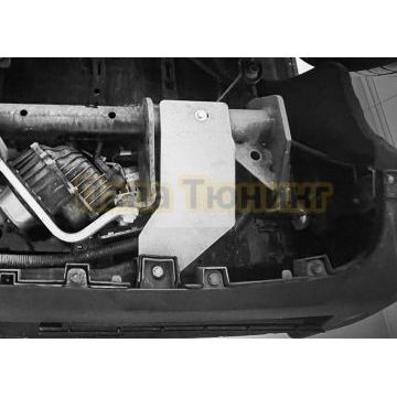 Защита коммутации (с штатным ТСУ) + комплект крепежа Rival Алюминий 6мм для TANK 700;2024-;3 0;4WD;АКПП