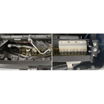 Защита коммутации (без штатного ТСУ) + комплект крепежа Rival Алюминий 6мм для TANK 700;2024-;3 0;4WD;АКПП