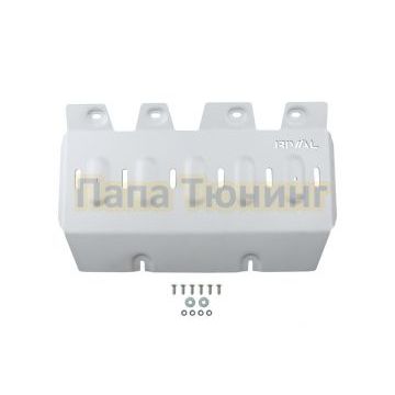 Защита радиатора + комплект крепежа Rival Алюминий 6 мм для TANK 700;2024-;3 0;4WD;АКПП