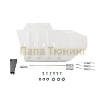 Защита раздаточной коробки + комплект крепежа Rival Алюминий 6мм для TANK 700;2024-;3 0;4WD;АКПП