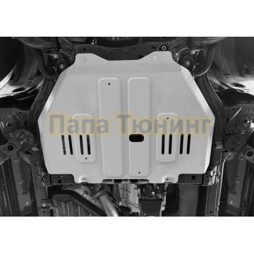 Защита КПП + комплект крепежа Rival Алюминий для Toyota LC250;2024-;2 8d;4WD;АКПП