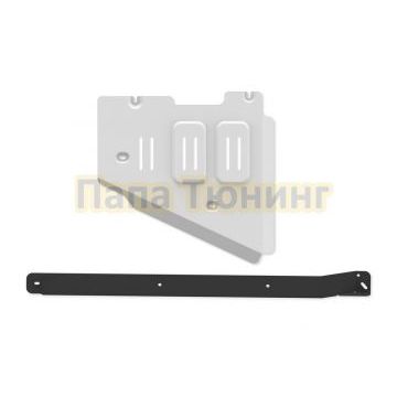 Защита РК + комплект крепежа Rival Алюминий для Toyota LC250;2024-;2 8d;4WD;АКПП