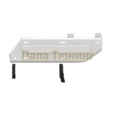 Защита бака + комплект крепежа Rival Алюминий для Toyota LC 250;2024-;2 4;4WD;АКПП;Toyota LC250;2024-;2 7;4WD;АКПП;Toyota LC250;2024-;2 8d;4WD;АКПП