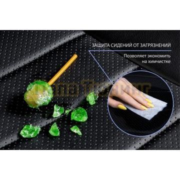 Авточехлы для Kaiyi E5 (40/60) 2021- экокожа строчка