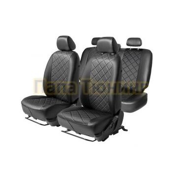 Авточехлы для Haval Jolion (40/60) 2020- экокожа ромб