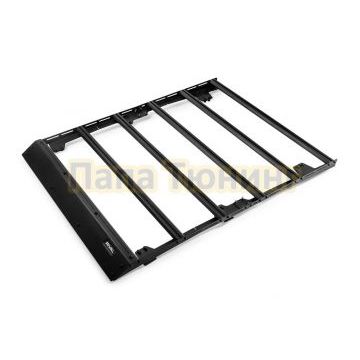 БАГАЖНИК С АЛЮМИНИЕВЫМИ ПРОФИЛЯМИ RIVAL 1360x1115 ММ для LADA NIVA TRAVEL (2021-) (СО ШТАТНЫМИ РЕЙЛИНГАМИ)