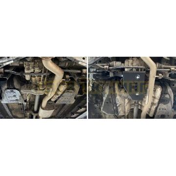 Защита редуктора + комплект крепежа Автоброня Сталь для Jetour Traveller 2023- V - 2.0T Робот 4WD.