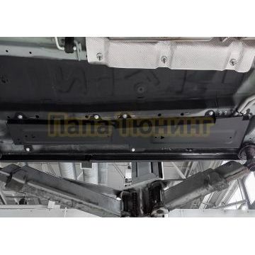 Защита трубок кондиционера + комплект крепежа АвтоБРОНЯ Сталь для Jetour X90 Plus;2023-;1 6;FWD;РКПП; Jetour X90 Plus;2023-;2;FWD;РКПП