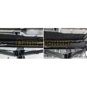 Защита трубок кондиционера + комплект крепежа АвтоБРОНЯ Сталь для Jetour X90 Plus;2023-;1 6;FWD;РКПП; Jetour X90 Plus;2023-;2;FWD;РКПП