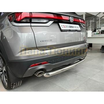 Защита заднего бампера Папа Тюнинг d60 для Changan CS35 Plus 2023-